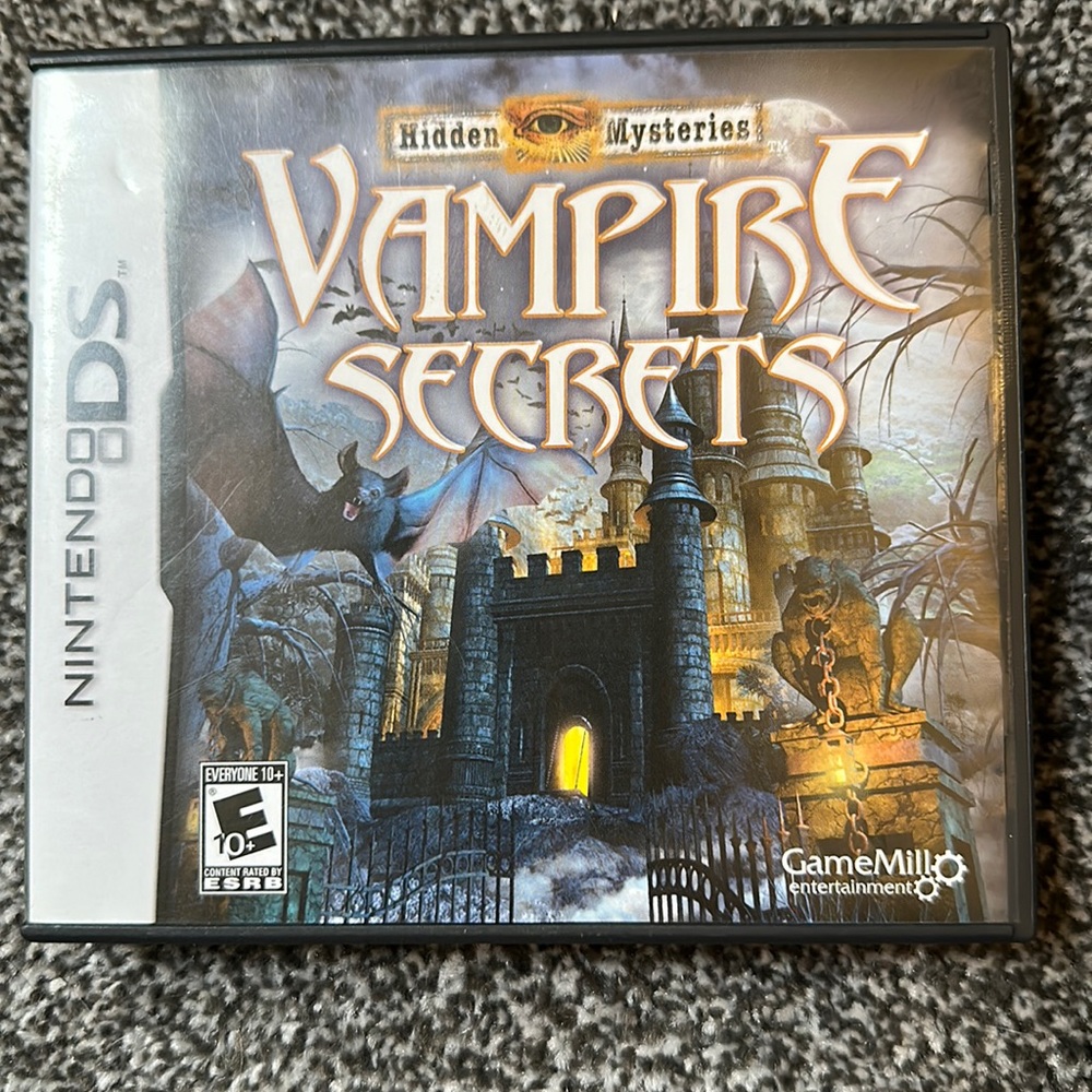 Vampire Secrets game for Nintendo DS